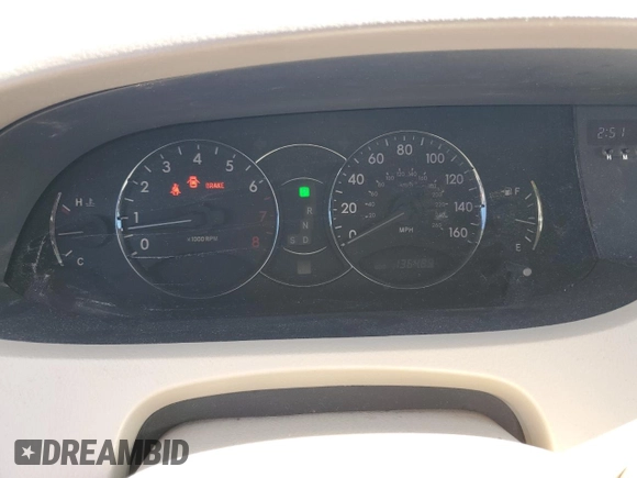 2005 Toyota Avalon XL with VIN 4T1BK36B15U037227, listed as a Copart auction lot 50135005 with 136,489 mi miles and Salvage Title. Bid and sale history available at DreamBid. Image 9.