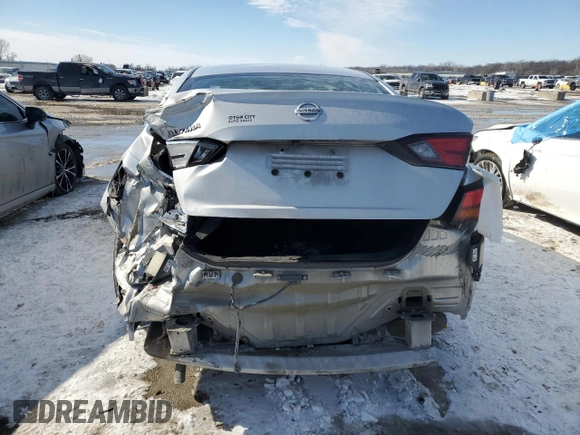 2021 Nissan Altima 2.5 S with VIN 1N4BL4BV4MN324745, listed as a Copart auction lot 46329755 with 95,413 mi miles and Salvage Title. Bid and sale history available at carsss.com. Image 6.