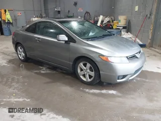 2008 Honda Civic Cpe EX with VIN 2HGFG12878H559388, listed as a IAAI auction lot 42184557 with 164,412 mi miles. Bid and sale history available at carsss.com. Image 1.