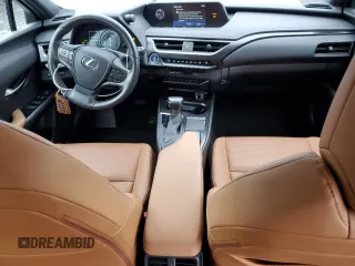 2021 Lexus UX 250h with VIN JTHP9JBH4M2052480, listed as a Copart auction lot 59948845 with 22,033 mi miles and Salvage title. Bid and sale history available at DreamBid. Image 8.