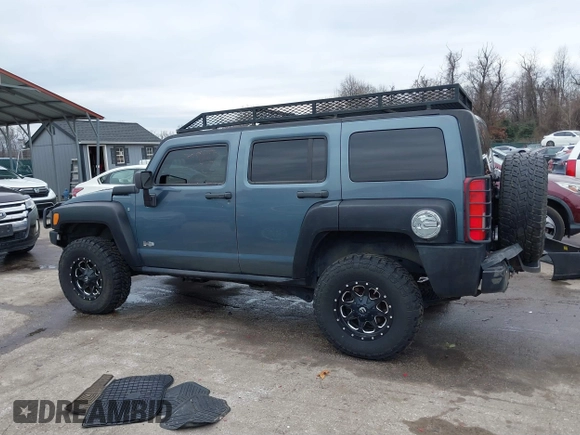 2006 Hummer H3 with VIN 5GTDN136768328477, listed as a IAAI auction lot 41503307 with 186,944 mi miles. Bid and sale history available at carsss.com. Image 14.