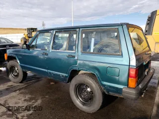 1996 Jeep Cherokee SE z VIN 1J4FJ28S6TL184205, wystawiony jako Copart lot #77558034 z przebiegiem 195 000 mil mil oraz Tytuł czysty. Historia ofert i sprzedaży dostępna na DreamBid. Obrazek 2.