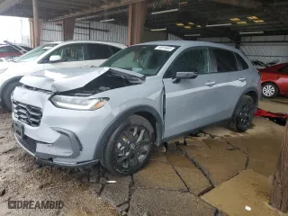 2023 Honda HR-V Sport with VIN 3CZRZ1H57PM716592, listed as a Copart auction lot 48816605 with 31,121 mi miles and Salvage Title. Bid and sale history available at carsss.com. Image 1.