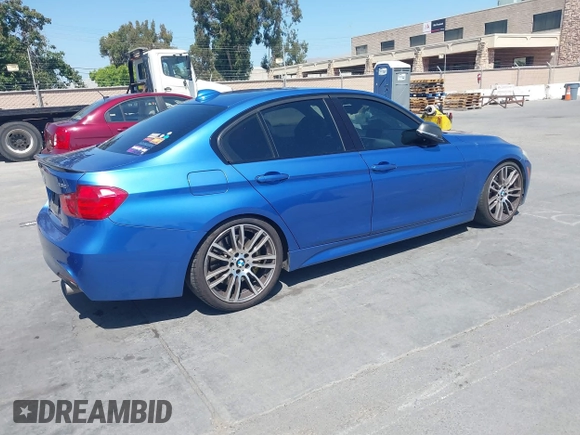 2013 BMW 3 Series 335i with VIN WBA3A9G53DNP36811, listed as a IAAI auction lot 42558641 with 122,566 mi miles and . Bid and sale history available at DreamBid. Image 4.