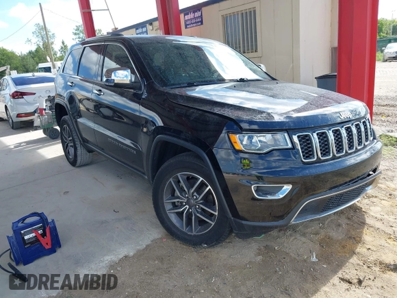 2019 Jeep Grand Cherokee Limited with VIN 1C4RJFBG7KC711908, listed as a IAAI auction lot 42523706 with 78,543 mi miles and . Bid and sale history available at DreamBid. Image 1.