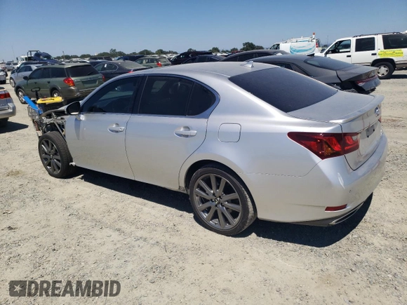 2014 Lexus GS 350 with VIN JTHCE1BL1E5021086, listed as a Copart auction lot 61156224 with 135,375 mi miles and Salvage Title. Bid and sale history available at DreamBid. Image 2.