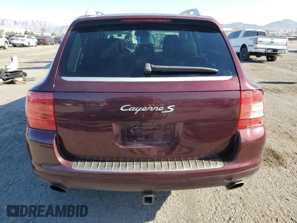 2006 Porsche Cayenne S with VIN WP1AB29P26LA61110, listed as a Copart auction lot 69098814 with 130,102 mi miles and Salvage Title. Bid and sale history available at carsss.com. Image 6.