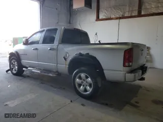 2005 Dodge Ram 1500 SLT with VIN 1D7HU18D85S358677, listed as a Copart auction lot 49873705 with 0 mi miles and Non Repairable. Bid and sale history available at carsss.com. Image 2.