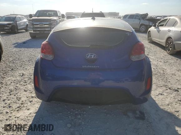 2012 Hyundai Veloster w/Red Int with VIN KMHTC6AD9CU030616, listed as a Copart auction lot 73885774 with 133,935 mi miles and Clean title. Bid and sale history available at DreamBid. Image 6.