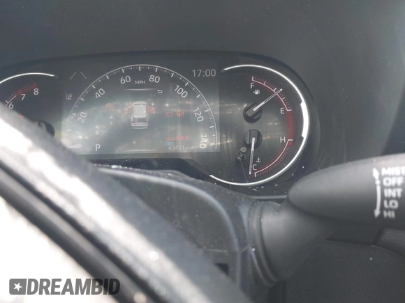 2023 Toyota RAV4 LE with VIN 2T3F1RFV0PC357541, listed as a IAAI auction lot 42348266 with 43,451 mi miles and . Bid and sale history available at DreamBid. Image 7.