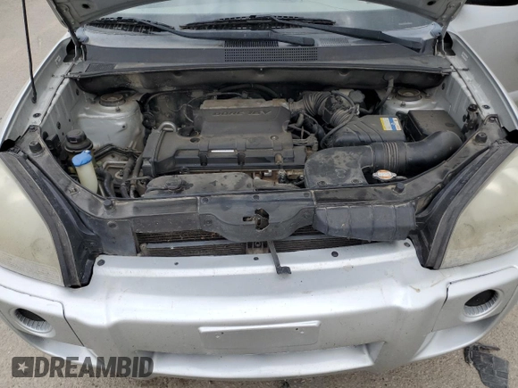 2008 Hyundai Tucson GLS with VIN KM8JM12B28U870149, listed as a Copart auction lot 70970264 with 159,606 mi miles and Salvage Title. Bid and sale history available at carsss.com. Image 11.