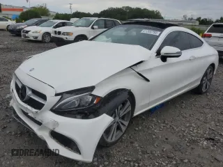 2017 Mercedes-Benz C 300 with VIN WDDWJ4JB4HF434869, listed as a Copart auction lot 61208785 with 64,582 mi miles and Salvage title. Bid and sale history available at DreamBid. Image 1.