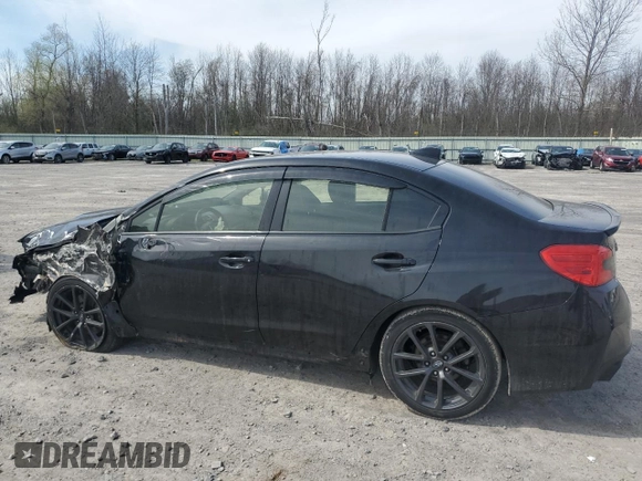 2018 Subaru WRX Premium with VIN JF1VA1C69J9835347, listed as a Copart auction lot 53796995 with 81,223 mi miles and Salvage title. Bid and sale history available at DreamBid. Image 2.