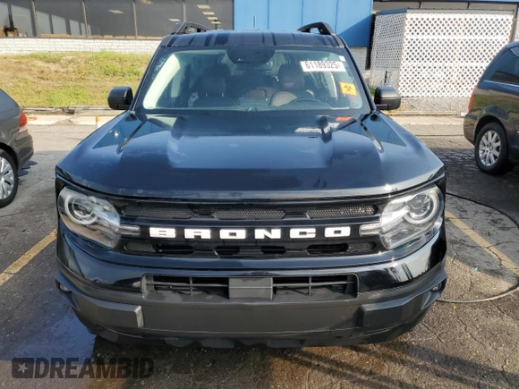 2023 Ford Bronco Sport Outer Banks с VIN 3FMCR9C6XPRD52354, выставлен на аукционе Copart как лот 61189325 с пробегом 32 228 миль миль и Списание • Salvage title. История ставок и продаж доступна на DreamBid. Изображение 5.