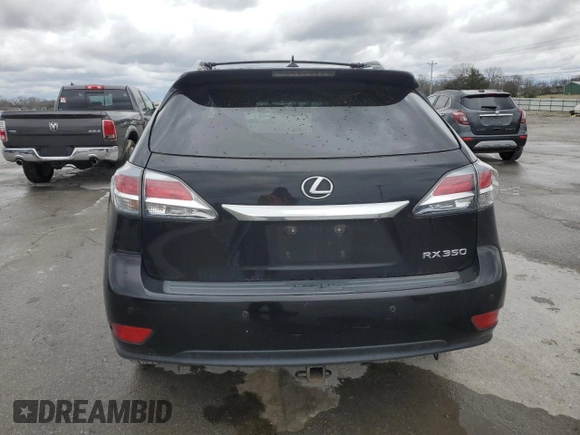 2013 Lexus RX 350 with VIN 2T2ZK1BA1DC109510, listed as a Copart auction lot 49916385 with 191,536 mi miles and Salvage title. Bid and sale history available at DreamBid. Image 6.