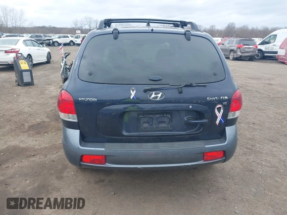 2005 Hyundai Santa Fe GLS with VIN KM8SC13D55U927740, listed as a IAAI auction lot 41716268 with 67,998 mi miles. Bid and sale history available at carsss.com. Image 16.