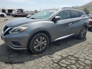 2018 Nissan Murano SV with VIN 5N1AZ2MH1JN103191, listed as a Copart auction lot 55284475 with 123,285 mi miles and Salvage title. Bid and sale history available at DreamBid. Image 1.