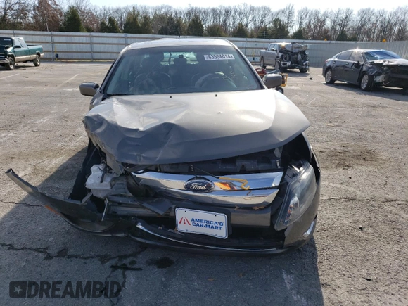 2012 Ford Fusion SEL with VIN 3FAHP0JA6CR137380, listed as a Copart auction lot 83534014 with Not provided miles and Salvage title. Bid and sale history available at DreamBid. Image 5.