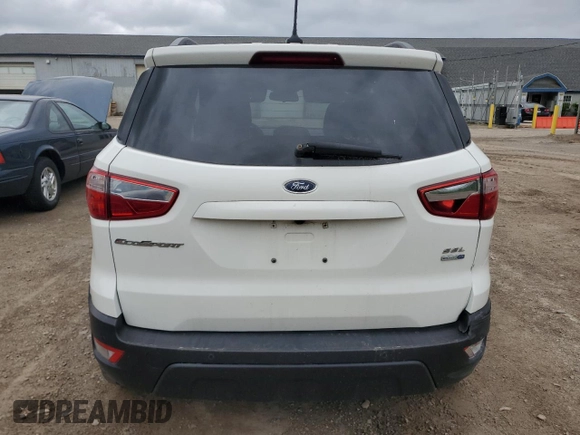 2018 Ford EcoSport SE z VIN MAJ3P1TE9JC185015, wystawiony jako Copart lot #56866255 z przebiegiem 59 639 mil mil oraz Czysty tytuł • Clean title. Historia ofert i sprzedaży dostępna na DreamBid. Obrazek 6.