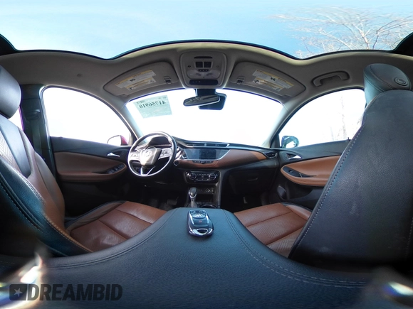 2021 Buick Encore GX Essence with VIN KL4MMGSL3MB146449, listed as a IAAI auction lot 41756910 with 77,604 mi miles and . Bid and sale history available at DreamBid. Image 23.