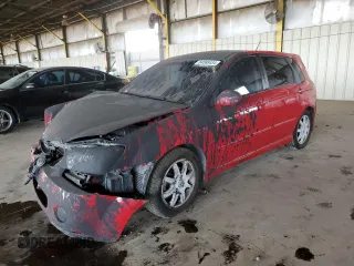 2006 Kia Spectra with VIN KNAFE162465273591, listed as a Copart auction lot 84588454 with 262,256 mi miles and Salvage Title. Bid and sale history available at carsss.com. Image 1.