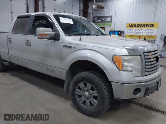 2010 Ford F-150 XL with VIN 1FTFW1EV1AFB24487, listed as a IAAI auction lot 41829704 with 516,121 mi miles. Bid and sale history available at carsss.com. Image 1.