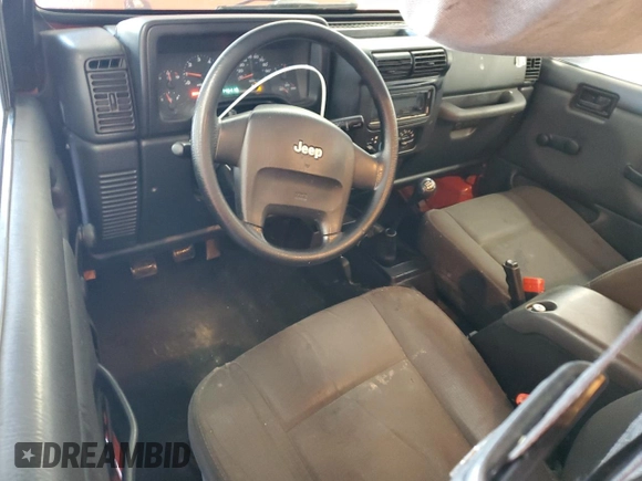 2006 Jeep Wrangler X с VIN 1J4FA39SX6P703094, выставлен на аукционе Copart как лот 55956695 с пробегом 146 413 миль миль и Списание • Salvage title. История ставок и продаж доступна на DreamBid. Изображение 8.