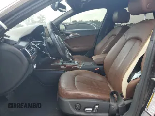 2016 Audi A6 Premium Plus with VIN WAUGFAFC0GN009716, listed as a Copart auction lot 56692645 with 82,189 mi miles and Salvage title. Bid and sale history available at DreamBid. Image 7.