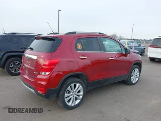 2018 Chevrolet Trax Premier with VIN 3GNCJRSBXJL245395, listed as a IAAI auction lot 41261014 with 27,306 mi miles. Bid and sale history available at carsss.com. Image 4.