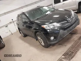 2014 Toyota RAV4 XLE with VIN 2T3RFREVXEW163532, listed as a IAAI auction lot 41458228 with 163,851 mi miles. Bid and sale history available at carsss.com. Image 1.