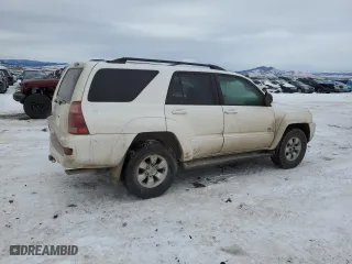 2005 Toyota 4Runner SR5 with VIN JTEZU14R150044912, listed as a Copart auction lot 89383795 with 267,534 mi miles and Clean Title. Bid and sale history available at carsss.com. Image 3.