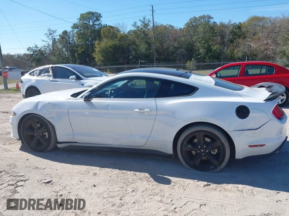 2022 Ford Mustang EcoBoost with VIN 1FA6P8TH5N5139871, listed as a IAAI auction lot 41290333 with 28,566 mi miles and . Bid and sale history available at DreamBid. Image 14.