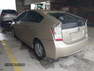 2011 Toyota Prius I with VIN JTDKN3DU2B1447144, listed as a IAAI auction lot 41887553 with 104,860 mi miles. Bid and sale history available at carsss.com. Image 3.