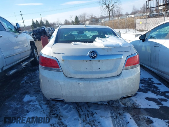 2013 Buick LaCrosse Premium 1 with VIN 1G4GF5E37DF311548, listed as a IAAI auction lot 41358957 with 160,612 mi miles and . Bid and sale history available at DreamBid. Image 16.