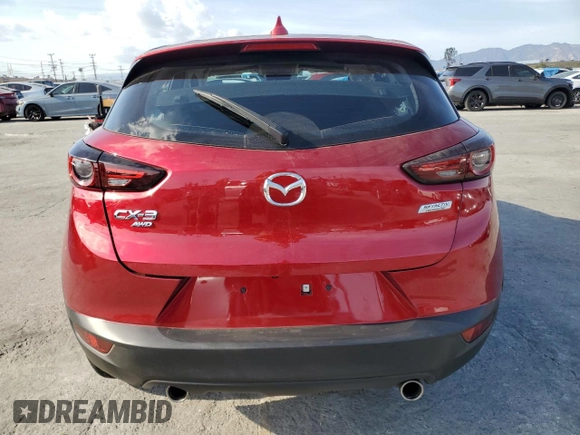 2019 Mazda CX-3 Grand Touring with VIN JM1DKFD79K0414726, listed as a Copart auction lot 45044155 with 16,912 mi miles and Salvage Title. Bid and sale history available at carsss.com. Image 6.