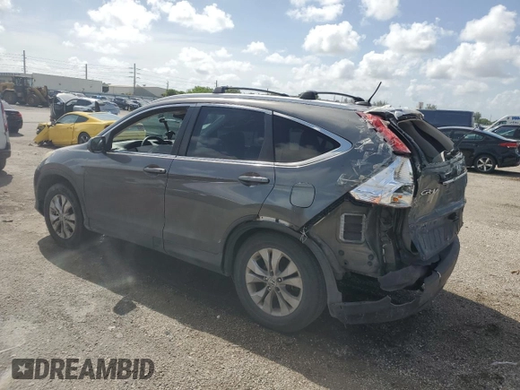 2014 Honda CR-V EX-L with VIN 2HKRM4H70EH619079, listed as a Copart auction lot 49488045 with 182,896 mi miles and Non Repairable. Bid and sale history available at carsss.com. Image 2.