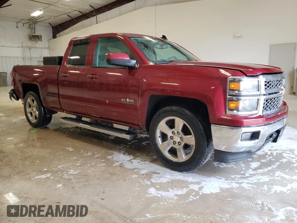 2015 Chevrolet Silverado 1500 LT with VIN 1GCRCREC7FZ376625, listed as a Copart auction lot 46661765 with 217,586 mi miles and Clean Title. Bid and sale history available at carsss.com. Image 4.