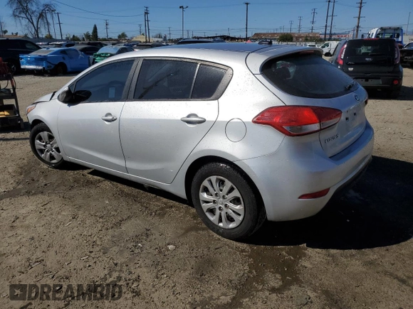 2017 Kia Forte5 LX with VIN KNAFK5A86H5683095, listed as a Copart auction lot 51179385 with 84,177 mi miles and Salvage Title. Bid and sale history available at carsss.com. Image 2.