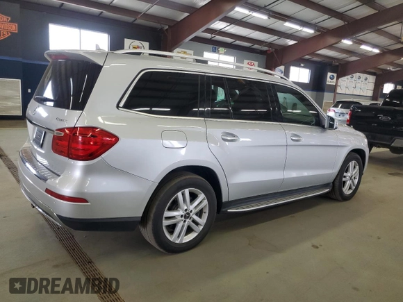 2013 Mercedes-Benz GL-Class GL 450 with VIN 4JGDF7CE9DA260571, listed as a Copart auction lot 54621625 with 129,060 mi miles and Clean Title. Bid and sale history available at carsss.com. Image 3.