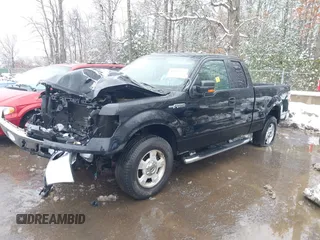 2009 Ford F-150 XL with VIN 1FTPX14V69FB05187, listed as a IAAI auction lot 41548156 with 14 mi miles. Bid and sale history available at carsss.com. Image 2.