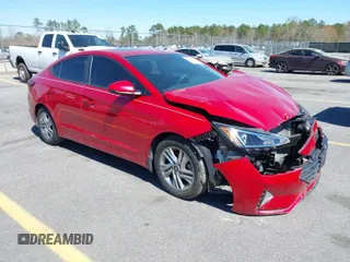 2020 Hyundai Elantra SEL with VIN 5NPD84LF2LH614637, listed as a IAAI auction lot 41803980 with 21,850 mi miles and . Bid and sale history available at DreamBid. Image 1.