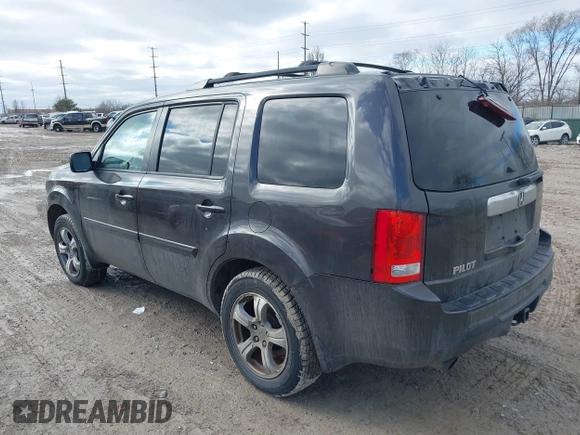 2012 Honda Pilot EX-L with VIN 5FNYF4H66CB049081, listed as a IAAI auction lot 41489931 with 220,509 mi miles. Bid and sale history available at carsss.com. Image 3.