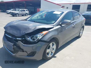 2011 Hyundai Elantra GLS with VIN 5NPDH4AE2BH060735, listed as a IAAI auction lot 42075170 with 109,423 mi miles. Bid and sale history available at carsss.com. Image 2.
