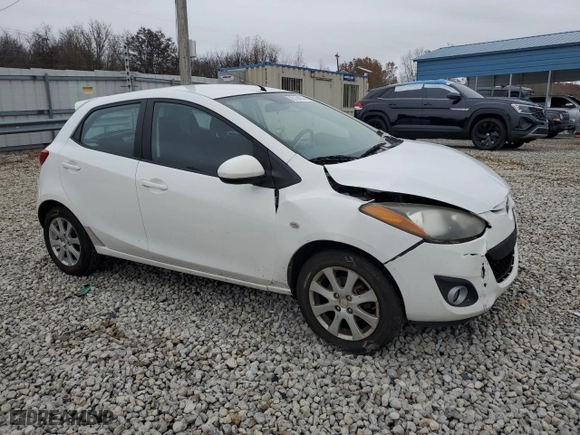 2012 Mazda Mazda2 Touring with VIN JM1DE1LY5C0136672, listed as a Copart auction lot 85154074 with 228,532 mi miles and Clean Title. Bid and sale history available at carsss.com. Image 4.