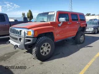 2009 Hummer H3 SUV Alpha with VIN 5GTEN13L998122107, listed as a Copart auction lot 77882504 with 134,794 mi miles and Non Repairable. Bid and sale history available at carsss.com. Image 1.