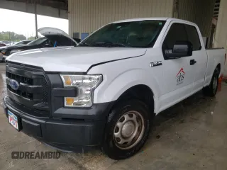 2015 Ford F-150 XL with VIN 1FTEX1C85FKF13167, listed as a Copart auction lot 34733242 with 132,096 mi miles and Salvage Title. Bid and sale history available at carsss.com. Image 2.