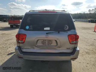 2006 Toyota Sequoia SR5 with VIN 5TDZT34A26S271148, listed as a Copart auction lot 44025255 with 186,363 mi miles and Salvage Title. Bid and sale history available at carsss.com. Image 6.