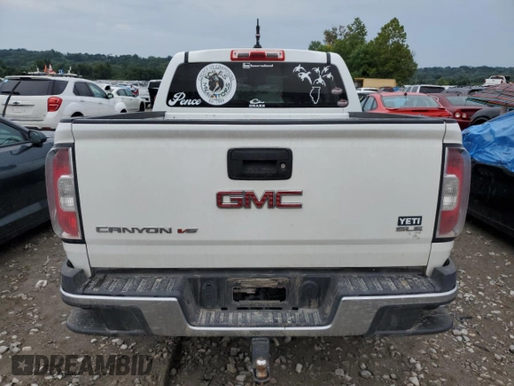 2018 GMC Canyon 2WD SLE with VIN 1GTG5CEN0J1315978, listed as a Copart auction lot 67310984 with 0 mi miles and Salvage Title. Bid and sale history available at carsss.com. Image 6.