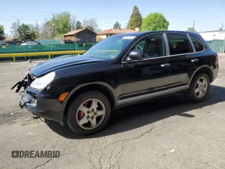 2004 Porsche Cayenne Turbo z VIN WP1AC29P94LA94194, wystawiony jako Copart lot #56866045 z przebiegiem 166 704 mil mil oraz Szkoda całkowita • Salvage title. Historia ofert i sprzedaży dostępna na DreamBid. Obrazek 1.