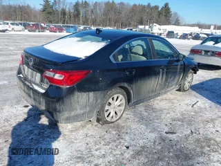 2017 Subaru Legacy Premium with VIN 4S3BNAC66H3038519, listed as a IAAI auction lot 41386604 with 218,275 mi miles and . Bid and sale history available at DreamBid. Image 4.